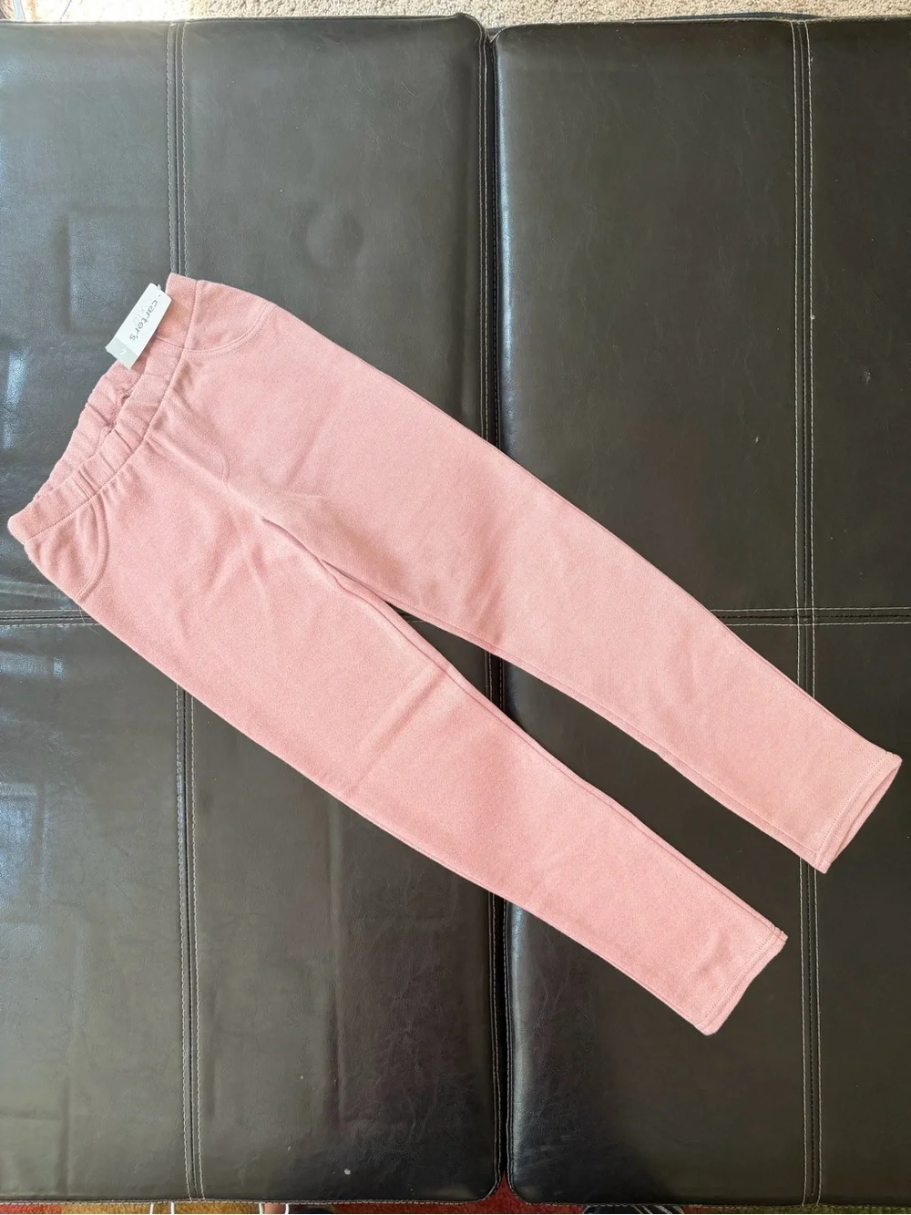 Carter's - Girl’s Sparkly Pink/Rose Leggings